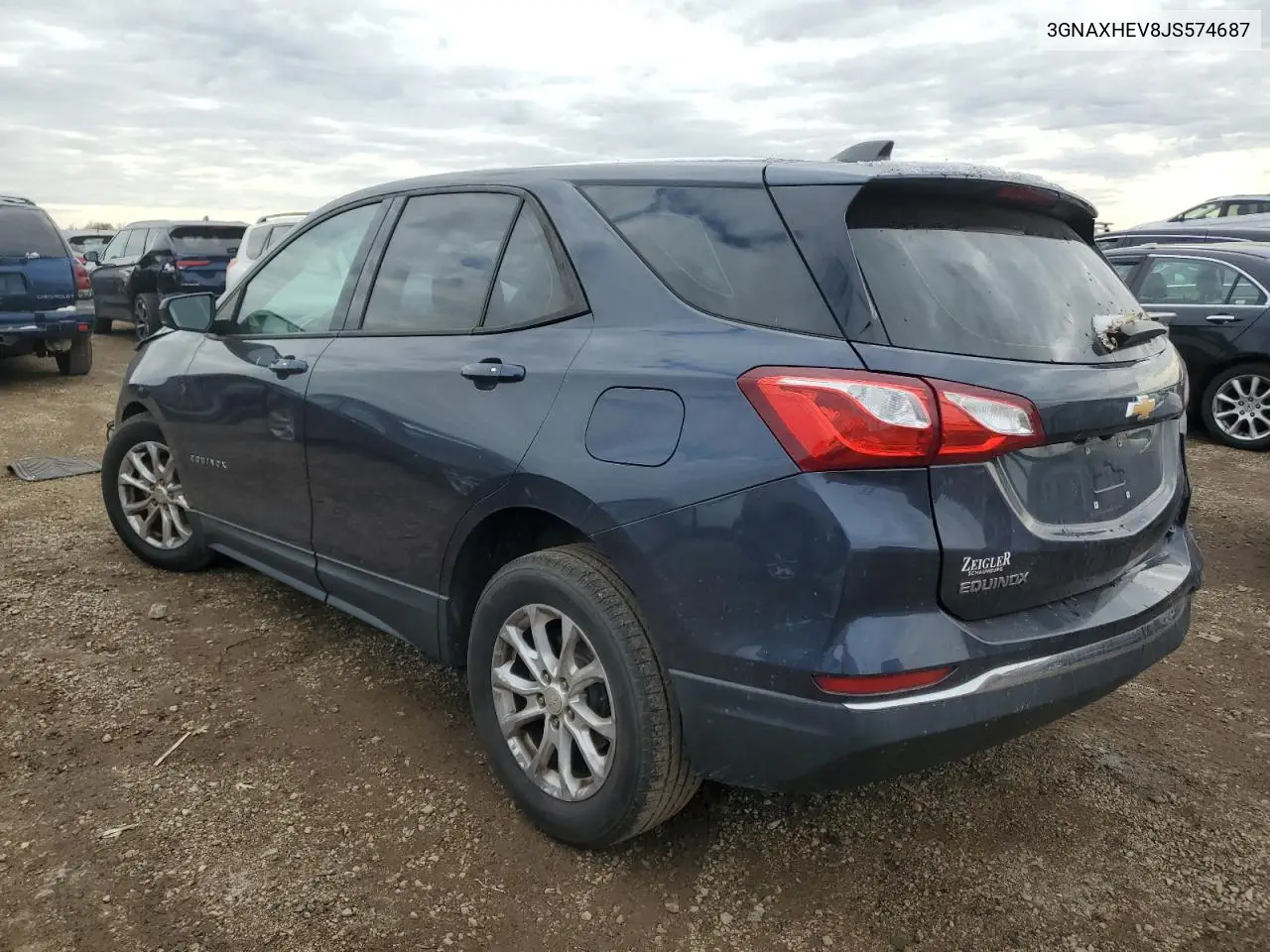 3GNAXHEV8JS574687 2018 Chevrolet Equinox Ls