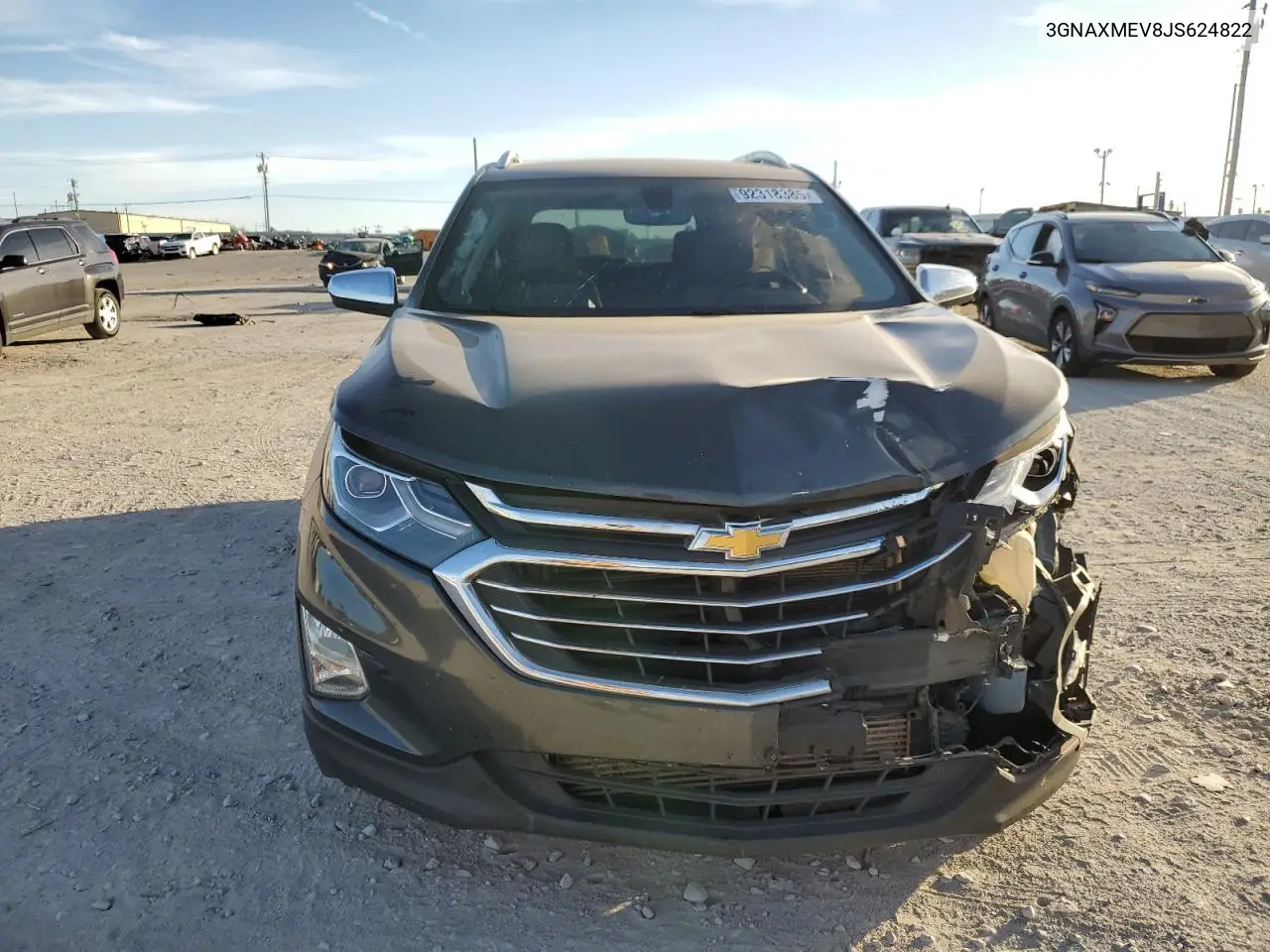 3GNAXMEV8JS624822 2018 Chevrolet Equinox Premier