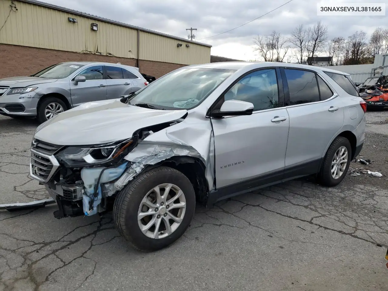 3GNAXSEV9JL381665 2018 Chevrolet Equinox Lt