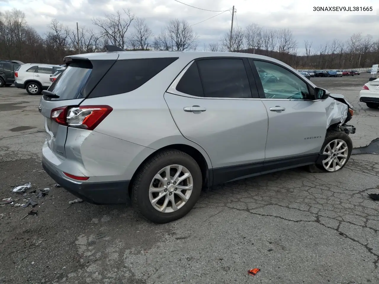 3GNAXSEV9JL381665 2018 Chevrolet Equinox Lt