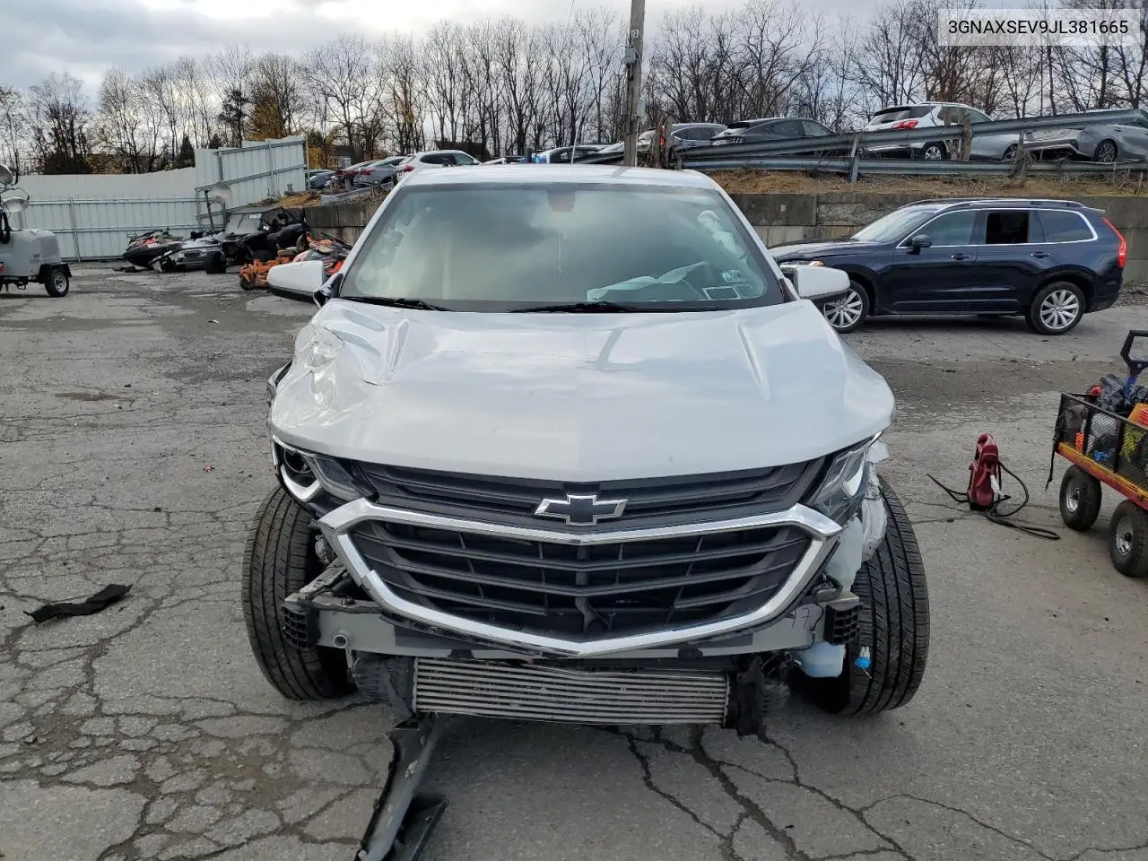 3GNAXSEV9JL381665 2018 Chevrolet Equinox Lt