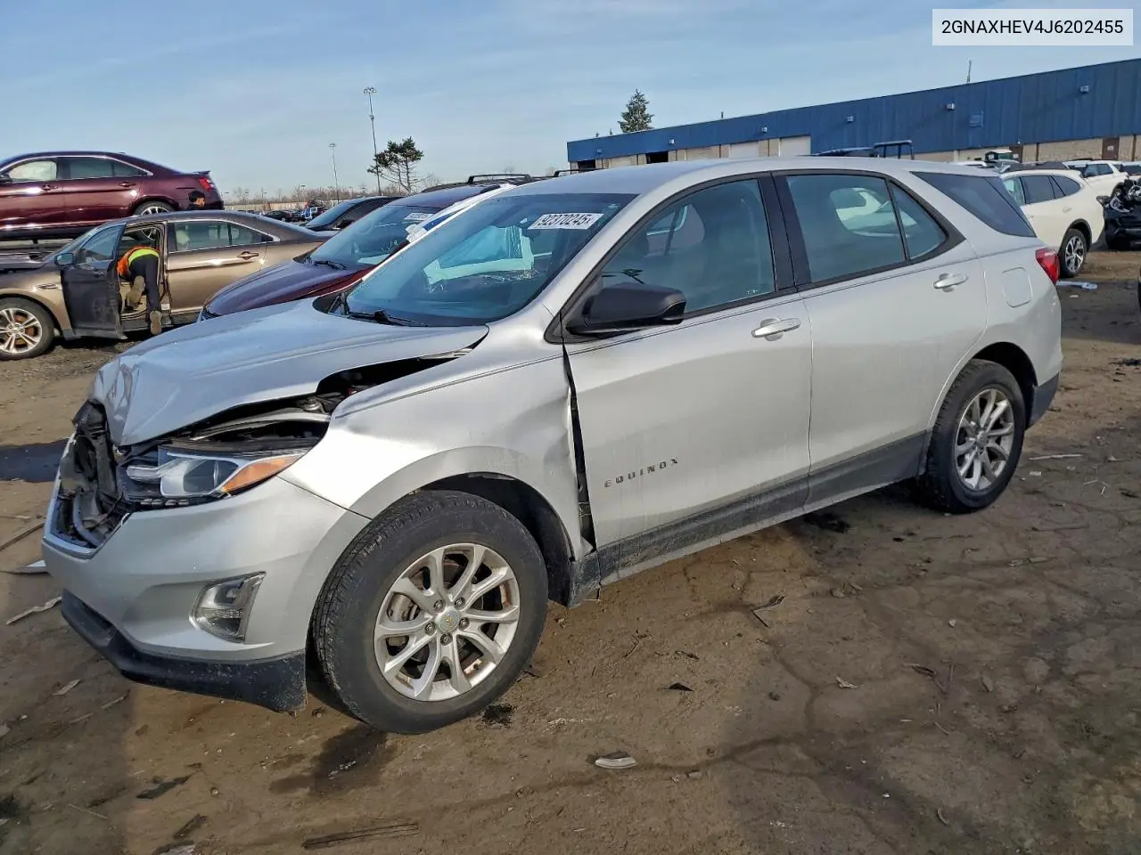 2GNAXHEV4J6202455 2018 Chevrolet Equinox Ls