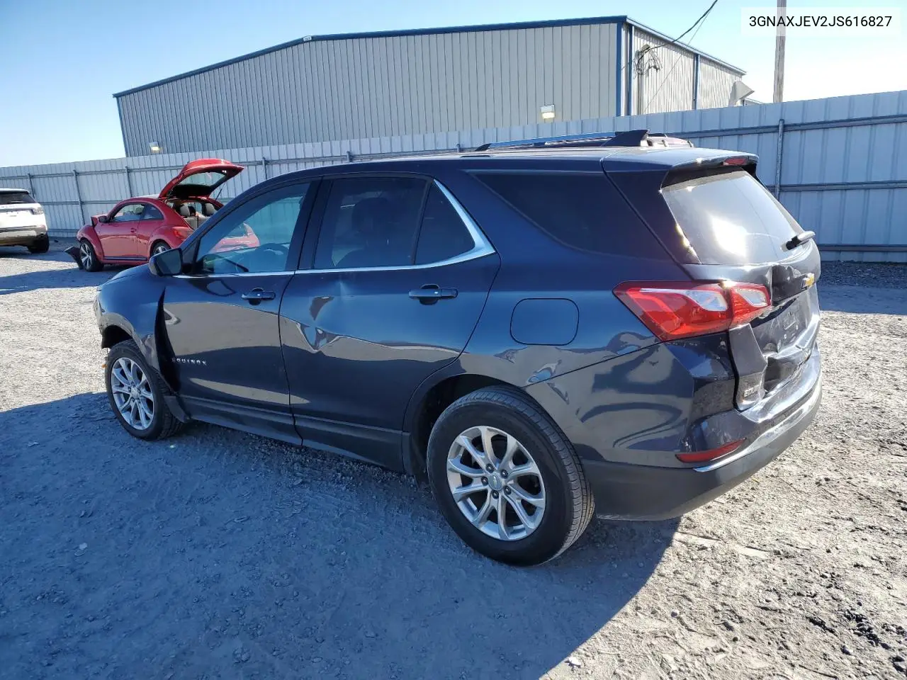 3GNAXJEV2JS616827 2018 Chevrolet Equinox Lt