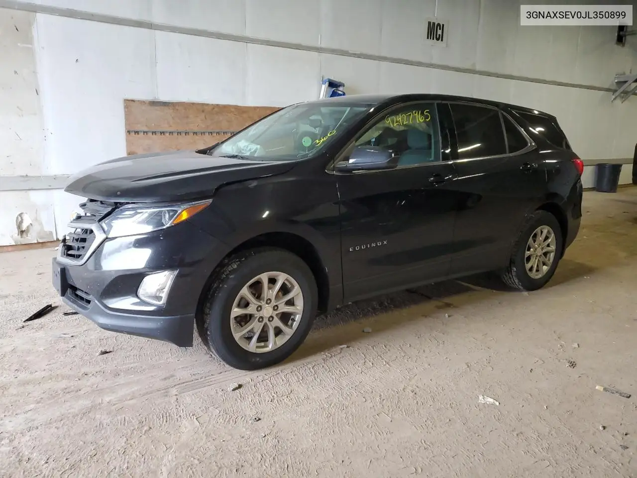3GNAXSEV0JL350899 2018 Chevrolet Equinox Lt