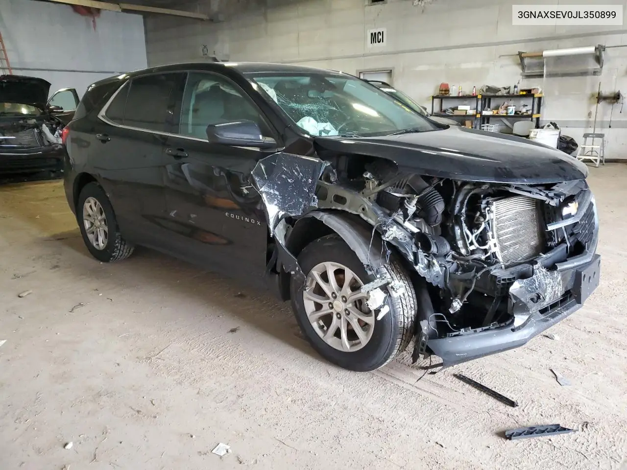 3GNAXSEV0JL350899 2018 Chevrolet Equinox Lt