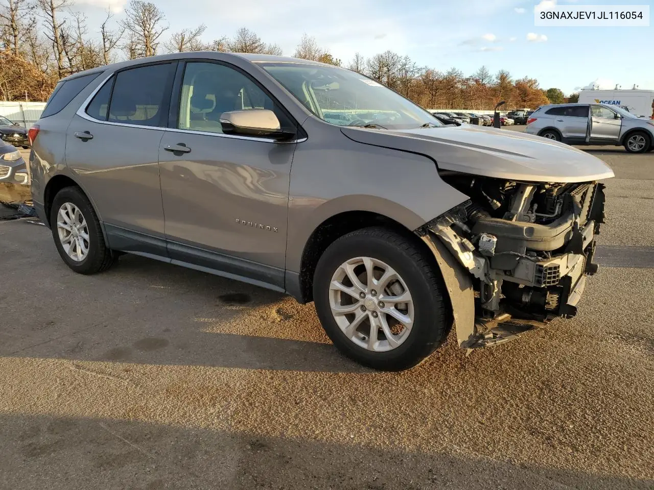 3GNAXJEV1JL116054 2018 Chevrolet Equinox Lt