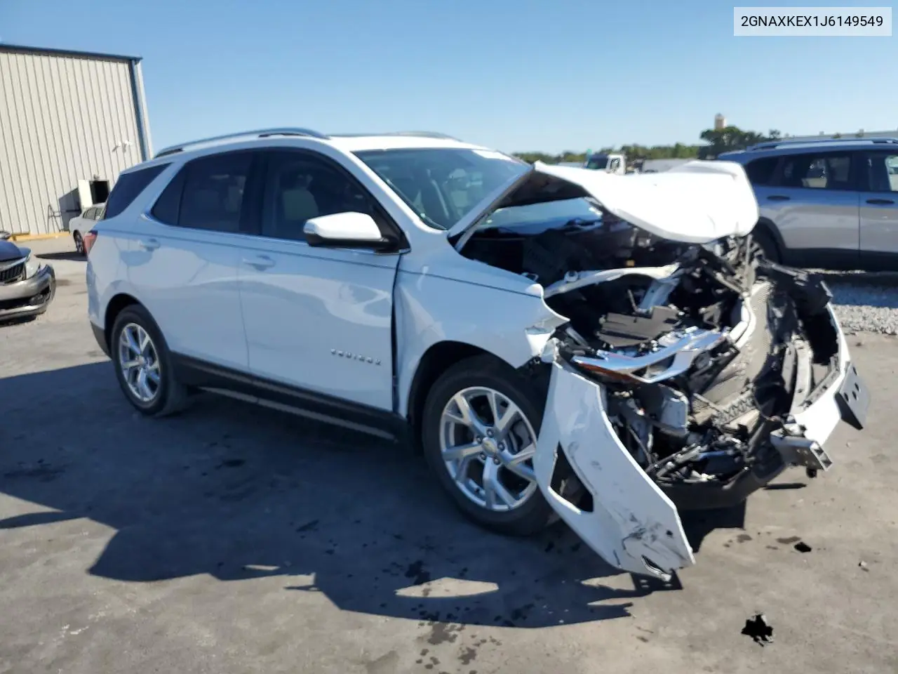 2GNAXKEX1J6149549 2018 Chevrolet Equinox Lt