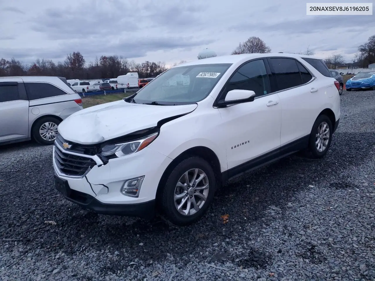 2GNAXSEV8J6196205 2018 Chevrolet Equinox Lt