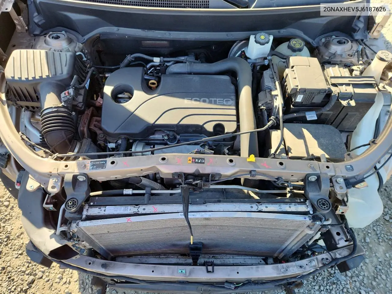 2GNAXHEV5J6187626 2018 Chevrolet Equinox Ls