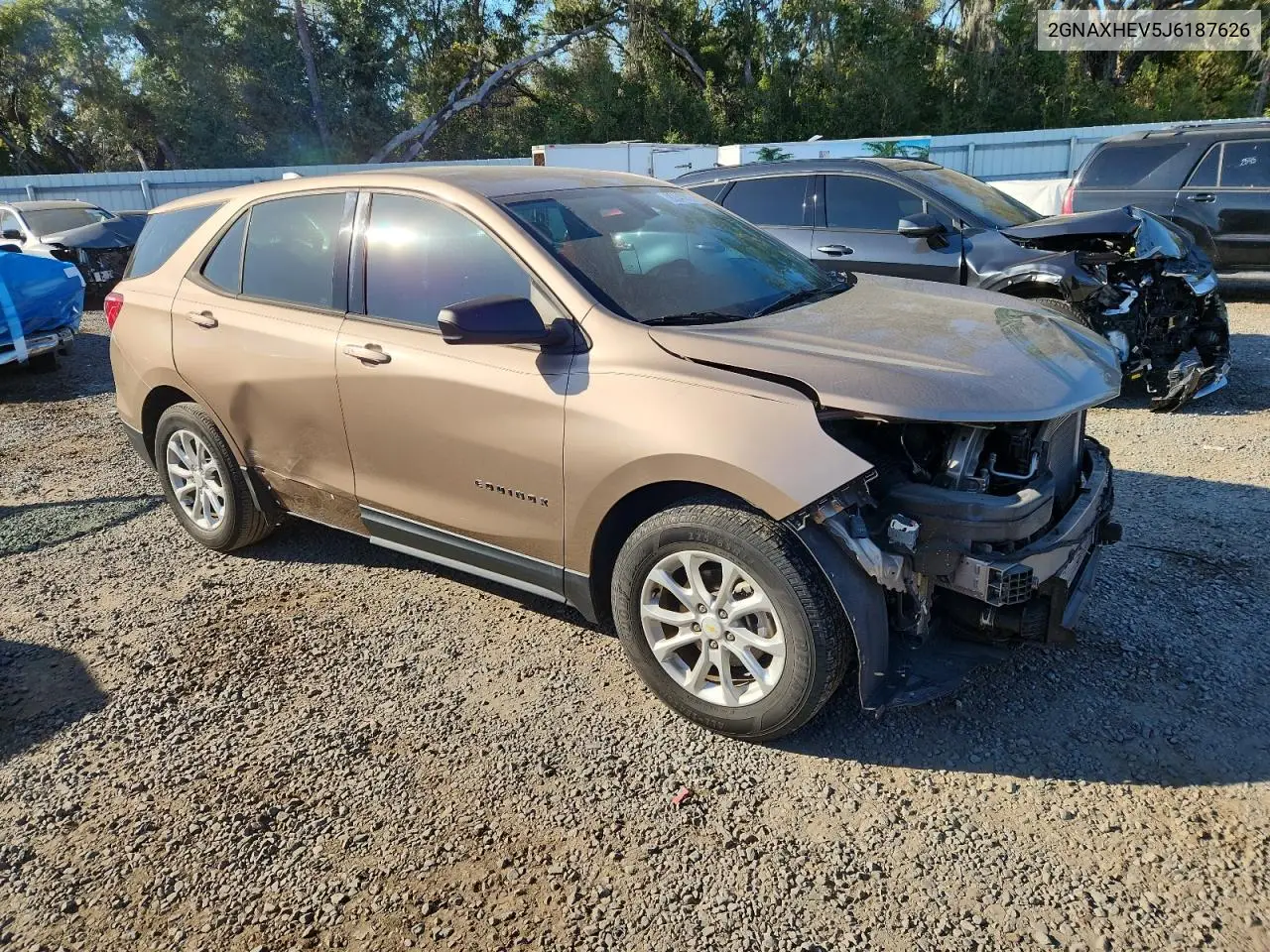 2GNAXHEV5J6187626 2018 Chevrolet Equinox Ls
