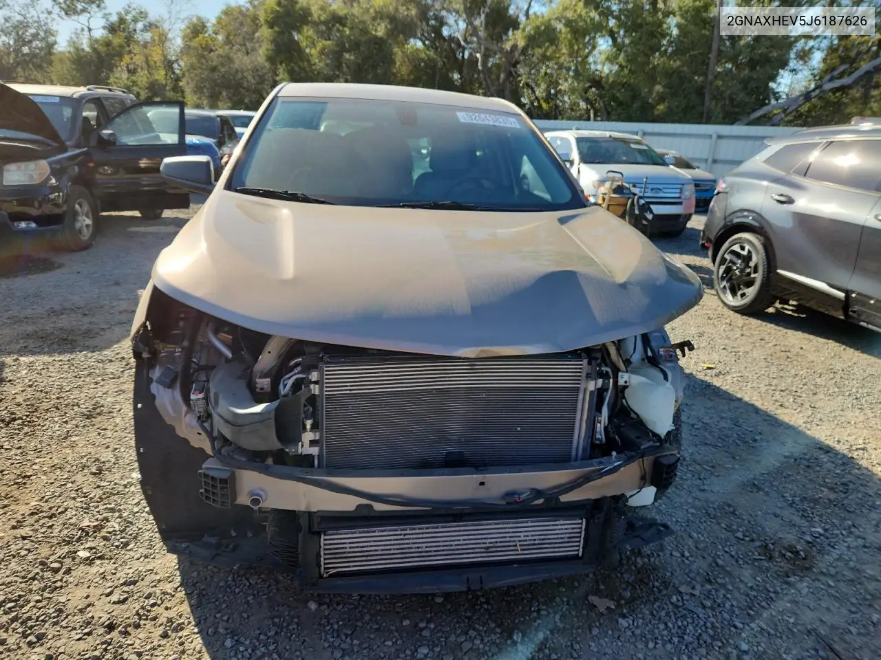2GNAXHEV5J6187626 2018 Chevrolet Equinox Ls