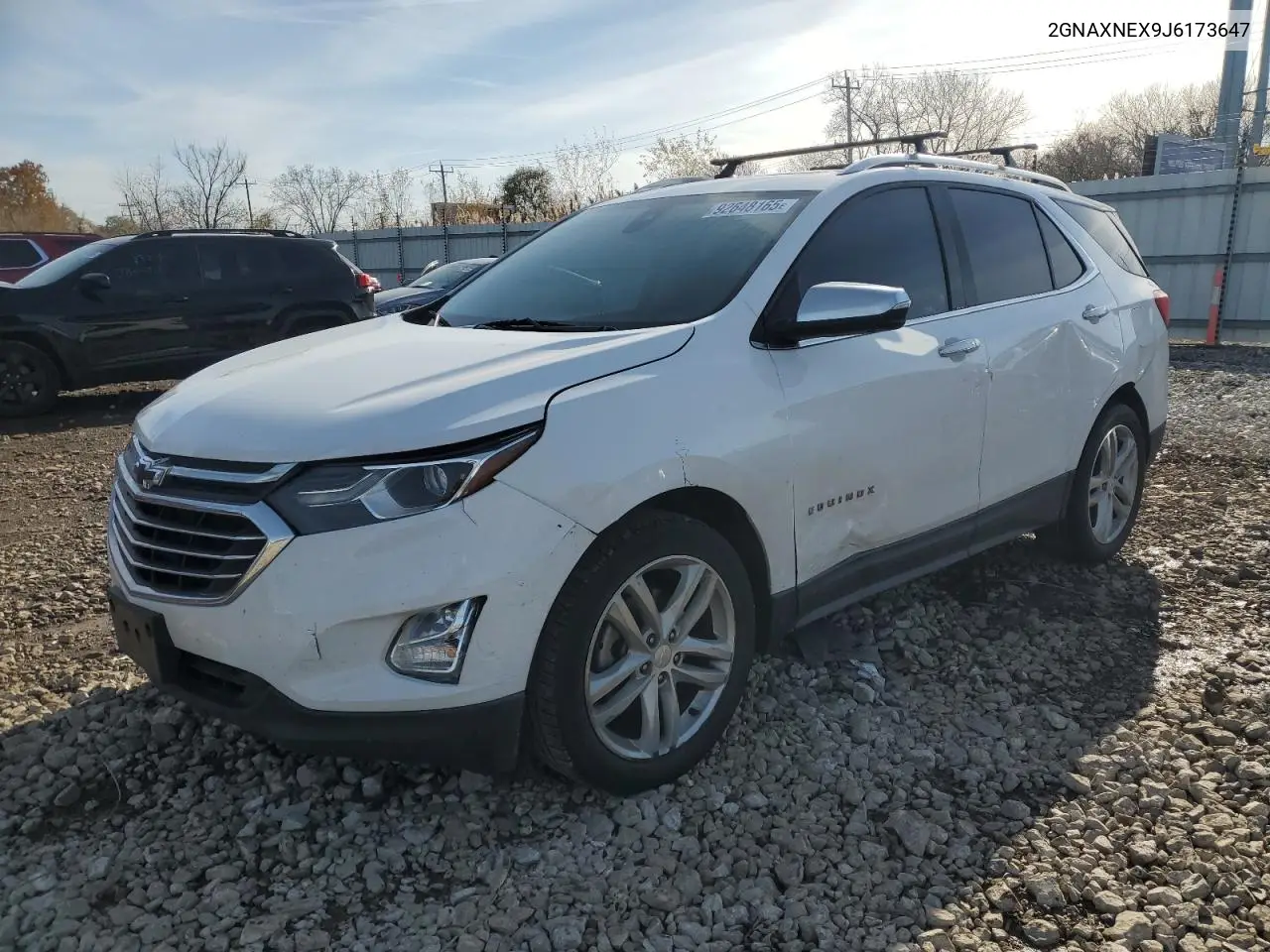 2GNAXNEX9J6173647 2018 Chevrolet Equinox Premier