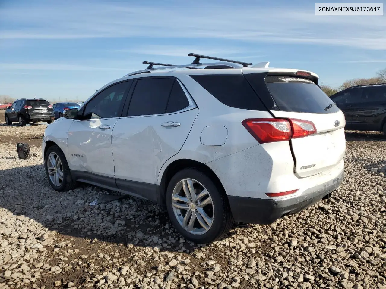 2GNAXNEX9J6173647 2018 Chevrolet Equinox Premier