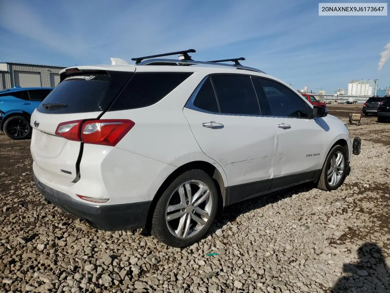 2GNAXNEX9J6173647 2018 Chevrolet Equinox Premier