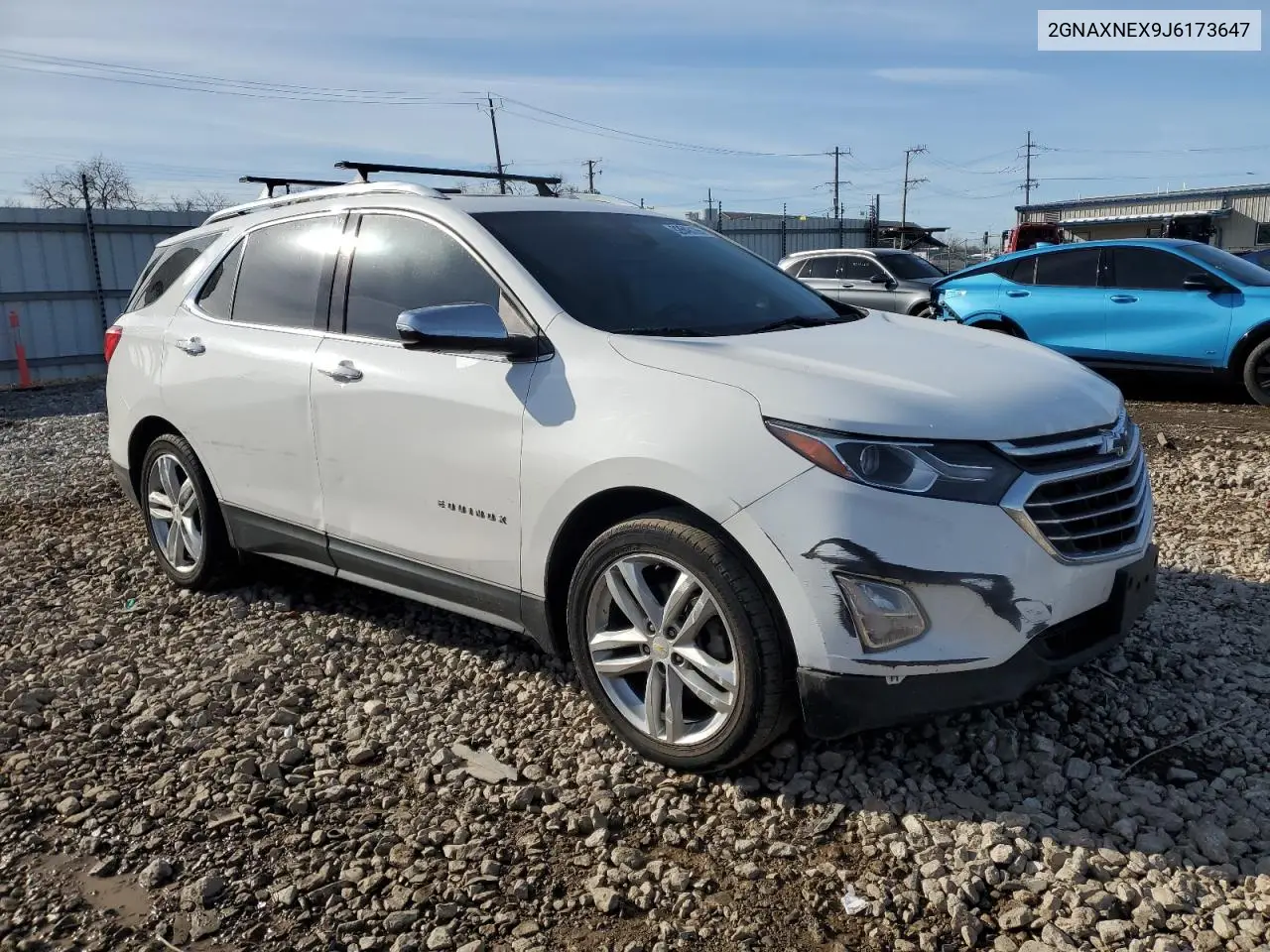 2GNAXNEX9J6173647 2018 Chevrolet Equinox Premier