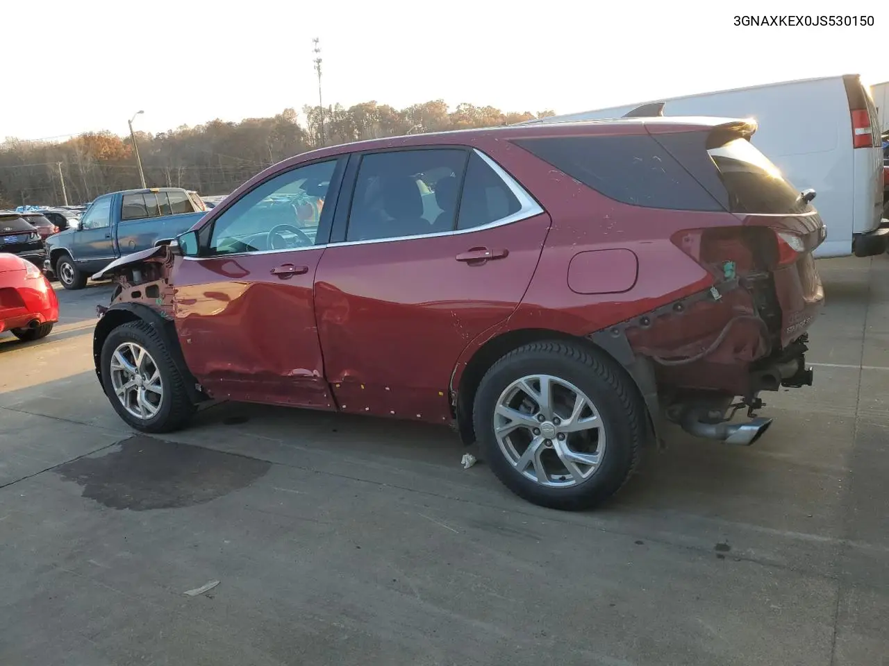 3GNAXKEX0JS530150 2018 Chevrolet Equinox Lt