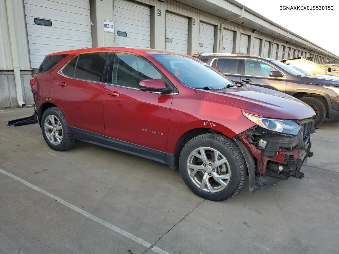 3GNAXKEX0JS530150 2018 Chevrolet Equinox Lt