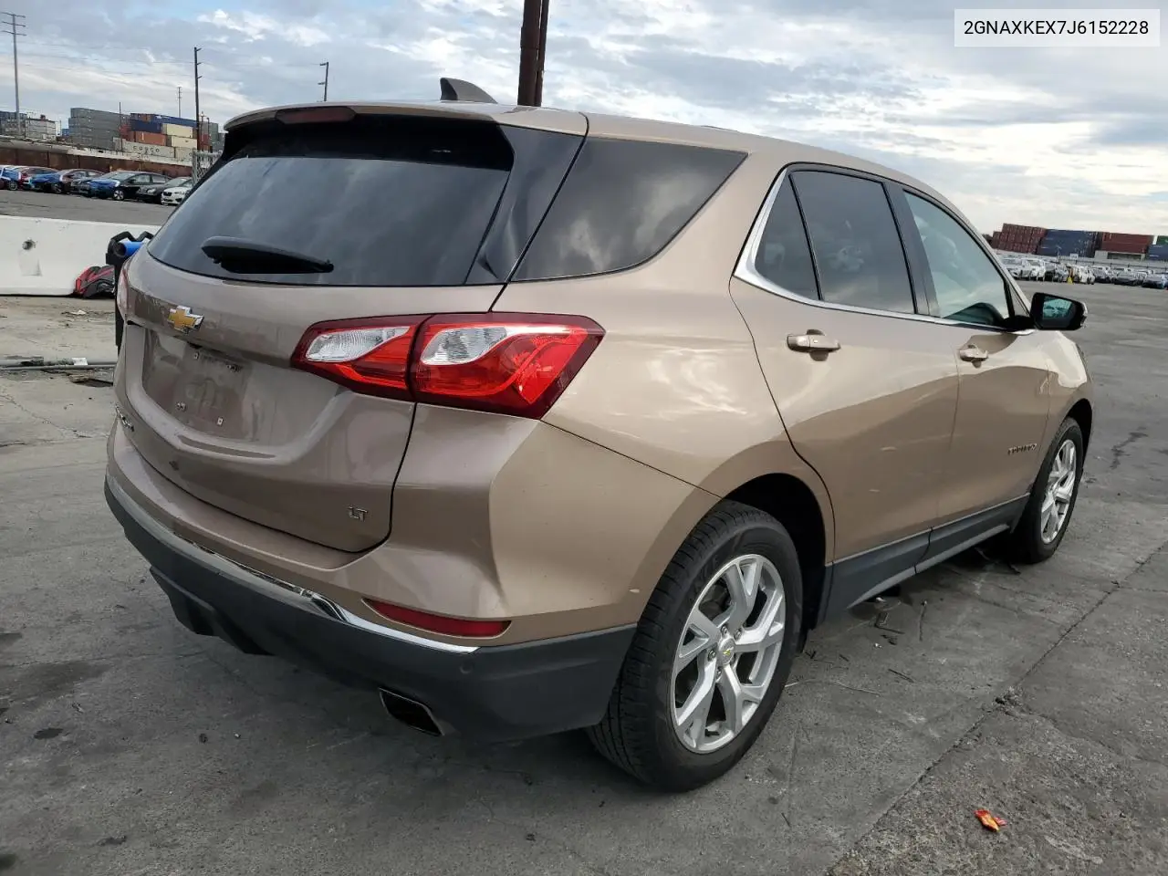 2GNAXKEX7J6152228 2018 Chevrolet Equinox Lt