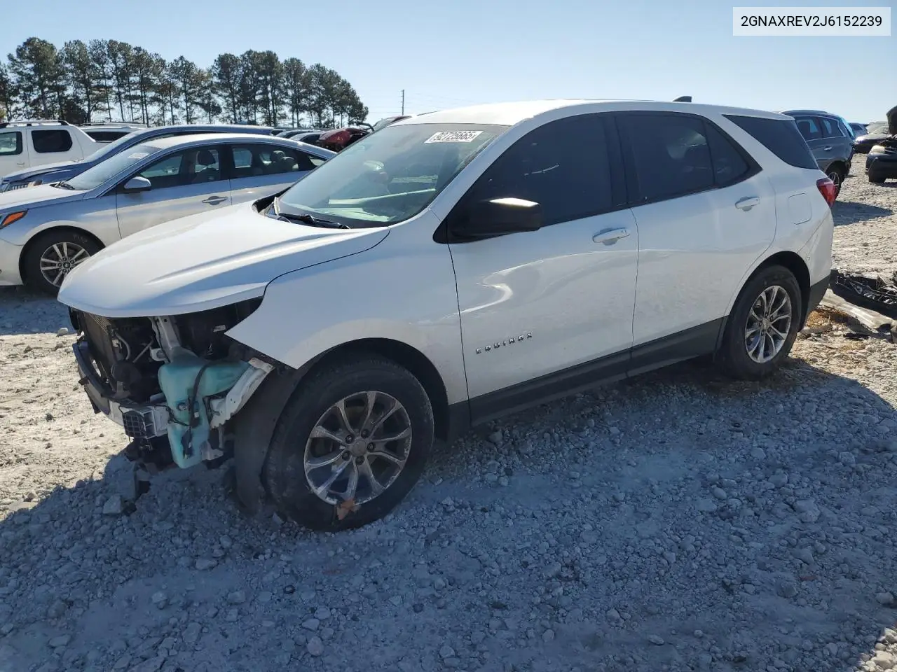 2GNAXREV2J6152239 2018 Chevrolet Equinox Ls