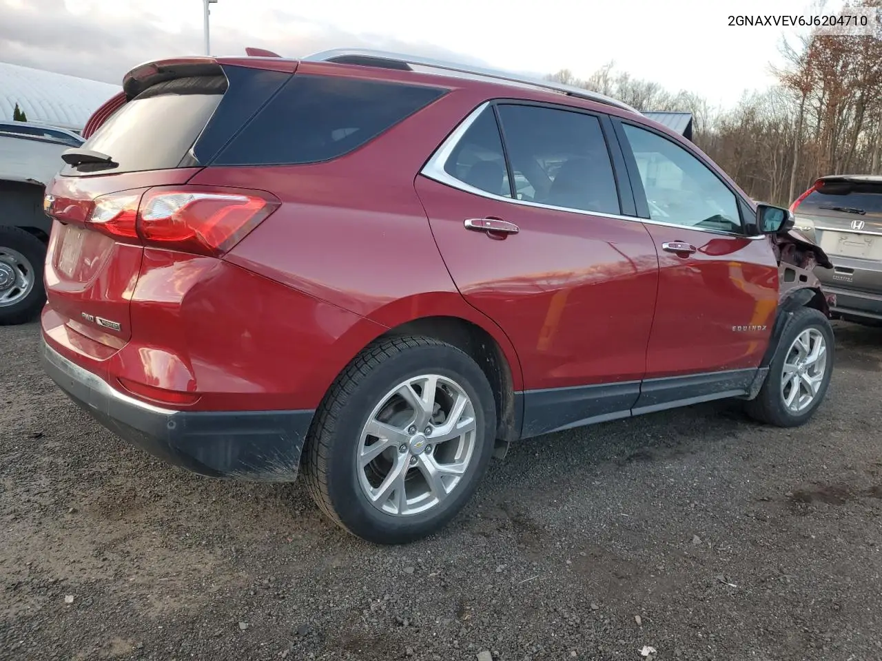 2GNAXVEV6J6204710 2018 Chevrolet Equinox Premier