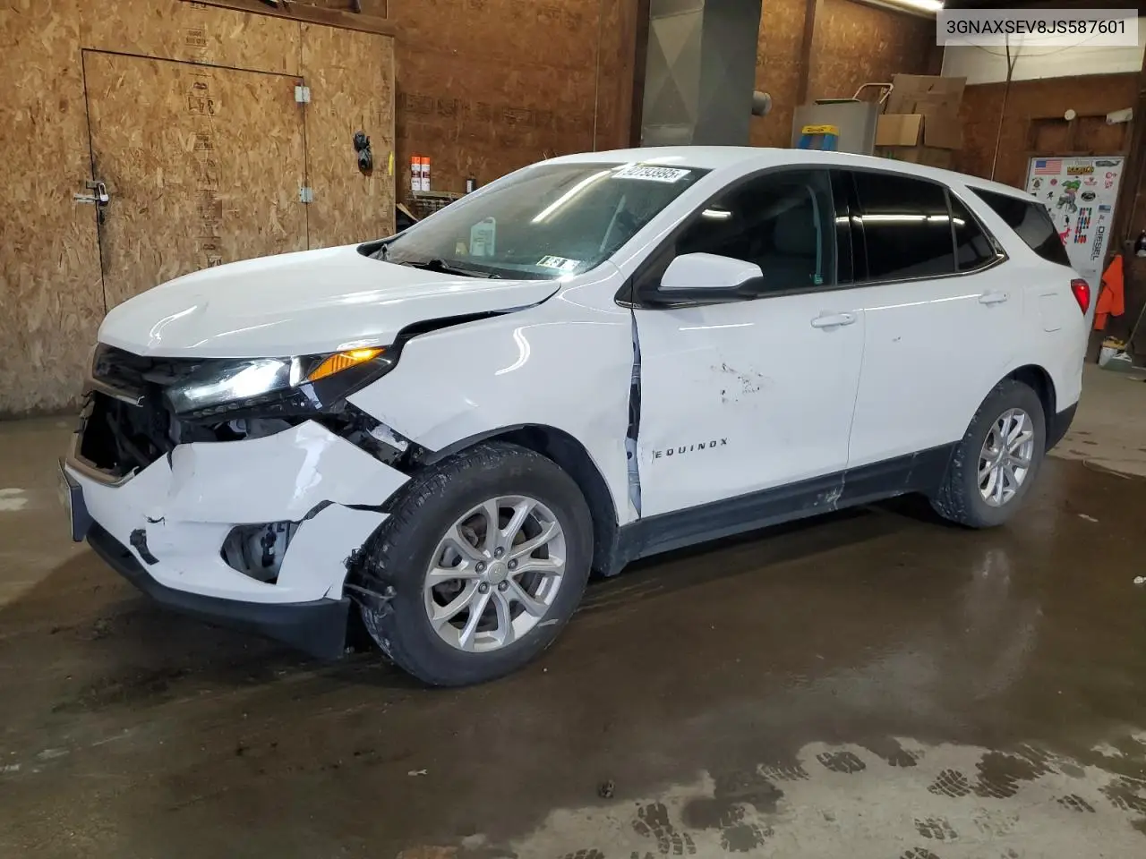 3GNAXSEV8JS587601 2018 Chevrolet Equinox Lt