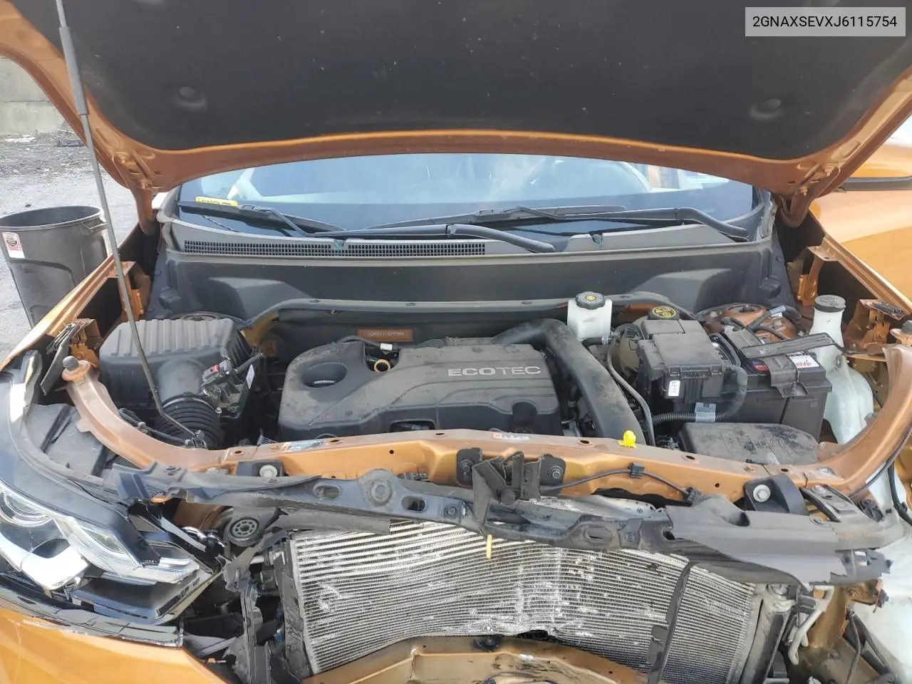 2GNAXSEVXJ6115754 2018 Chevrolet Equinox Lt