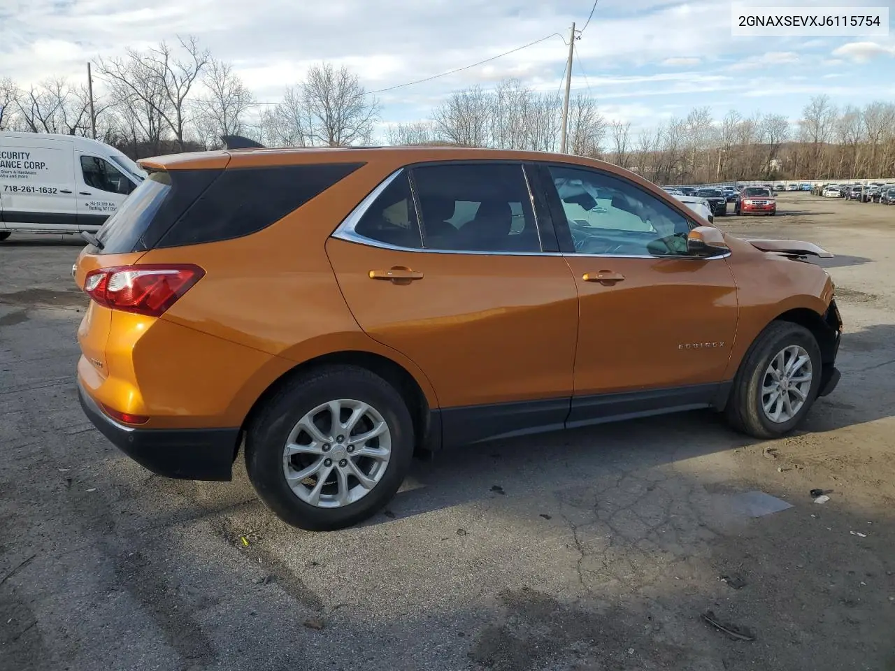 2GNAXSEVXJ6115754 2018 Chevrolet Equinox Lt