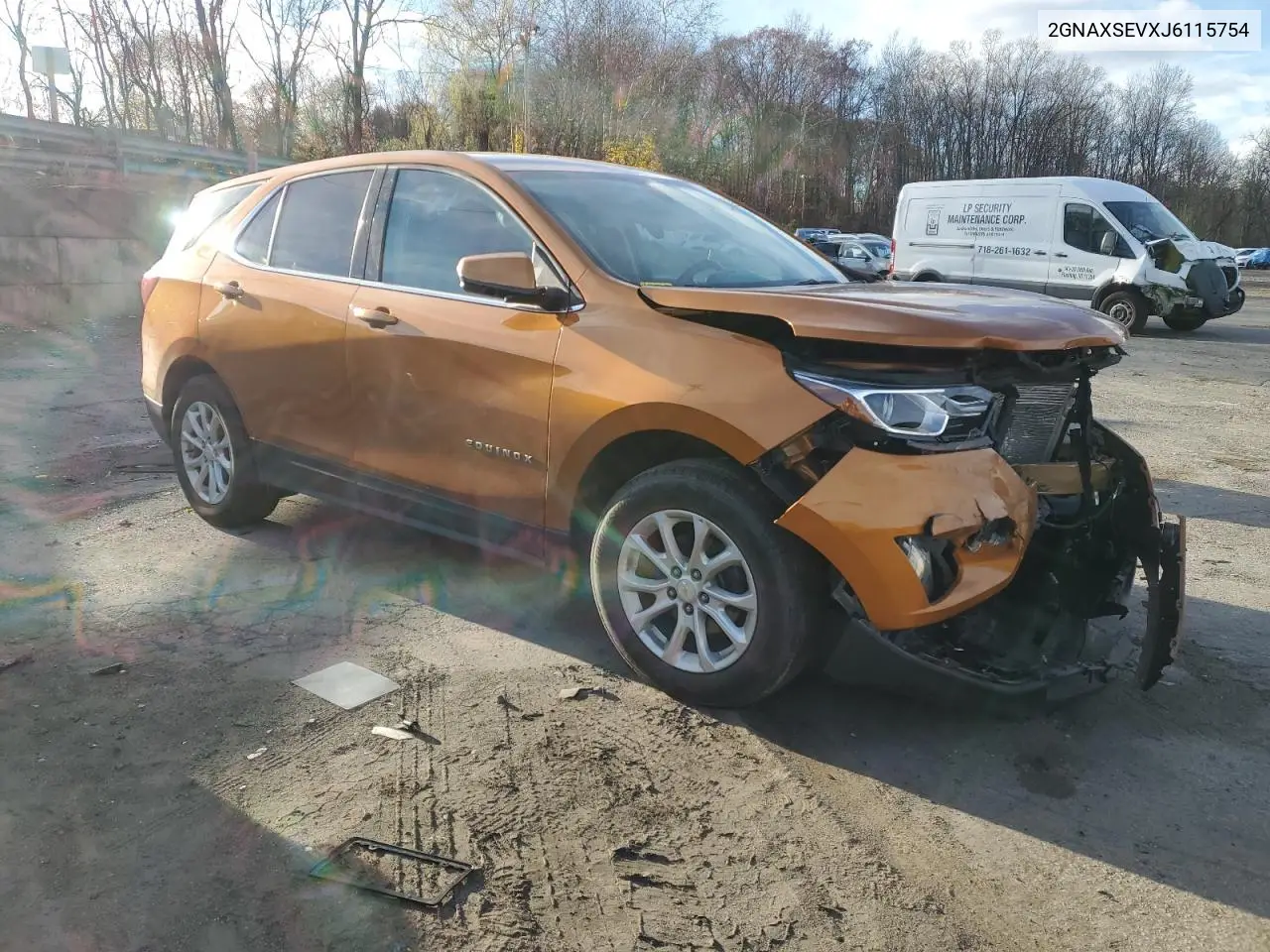 2GNAXSEVXJ6115754 2018 Chevrolet Equinox Lt