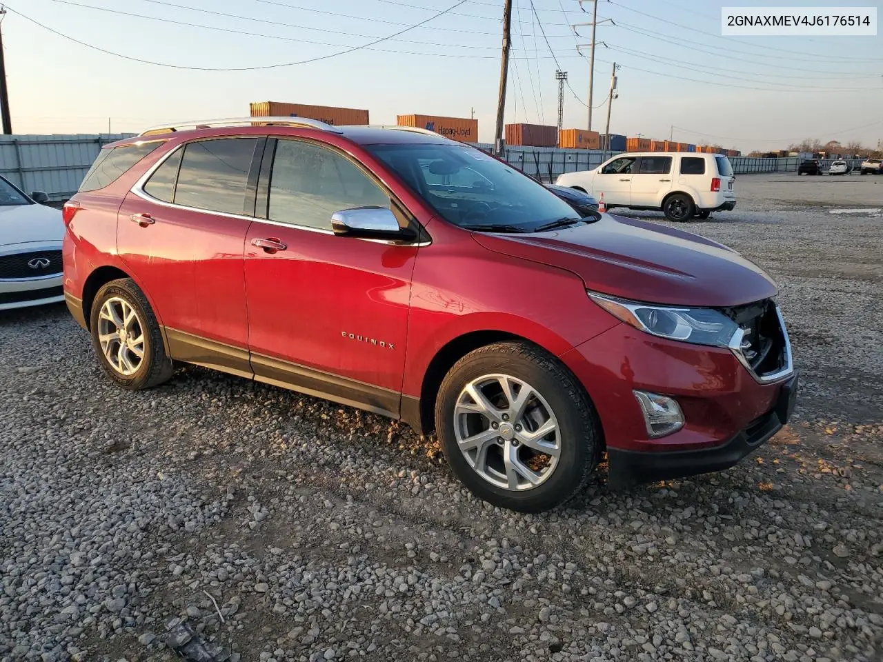 2GNAXMEV4J6176514 2018 Chevrolet Equinox Premier