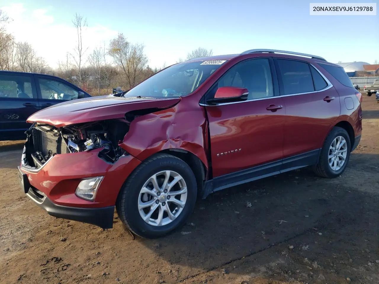 2GNAXSEV9J6129788 2018 Chevrolet Equinox Lt