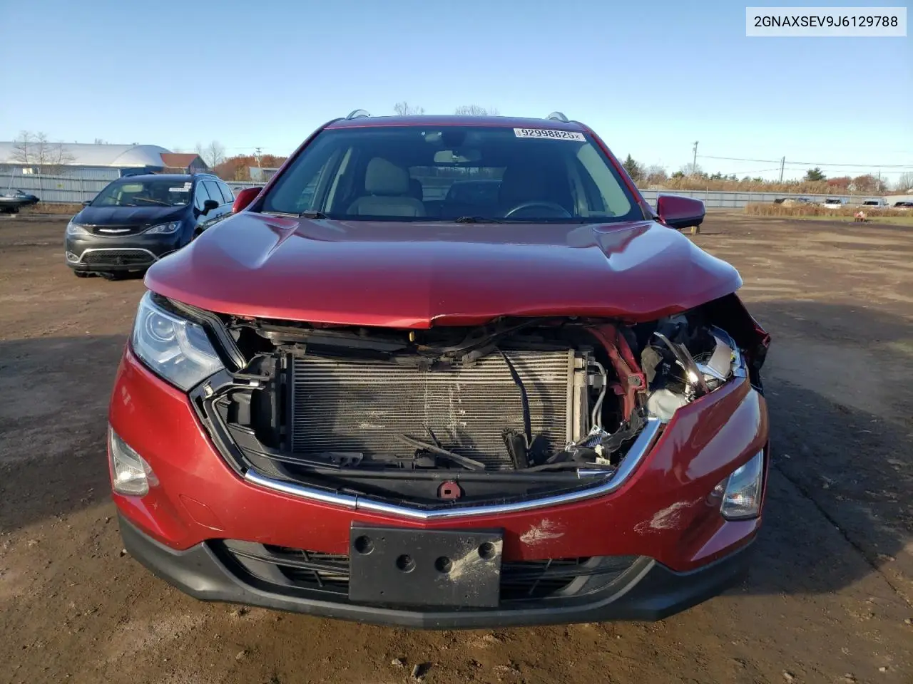 2GNAXSEV9J6129788 2018 Chevrolet Equinox Lt