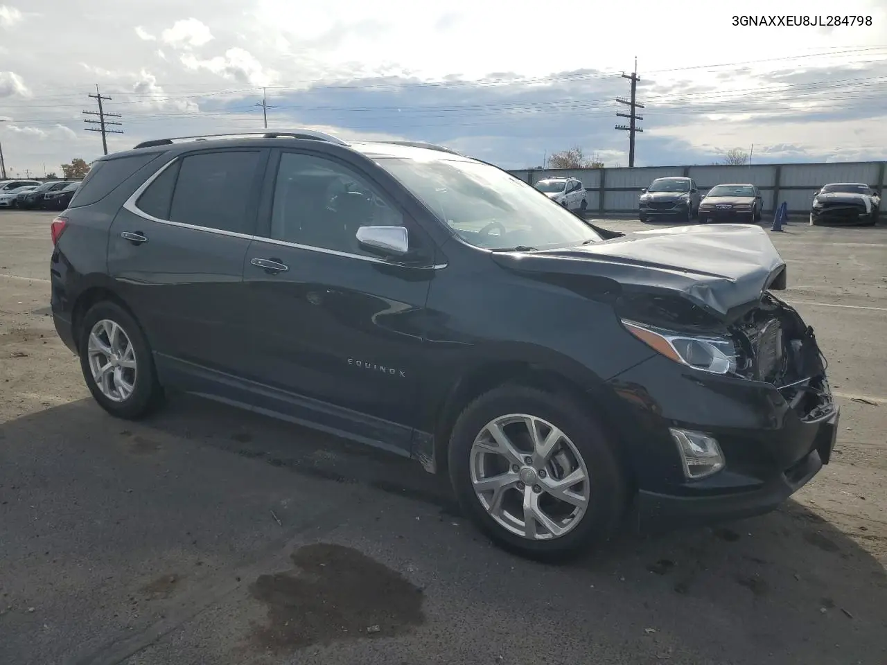 3GNAXXEU8JL284798 2018 Chevrolet Equinox Premier