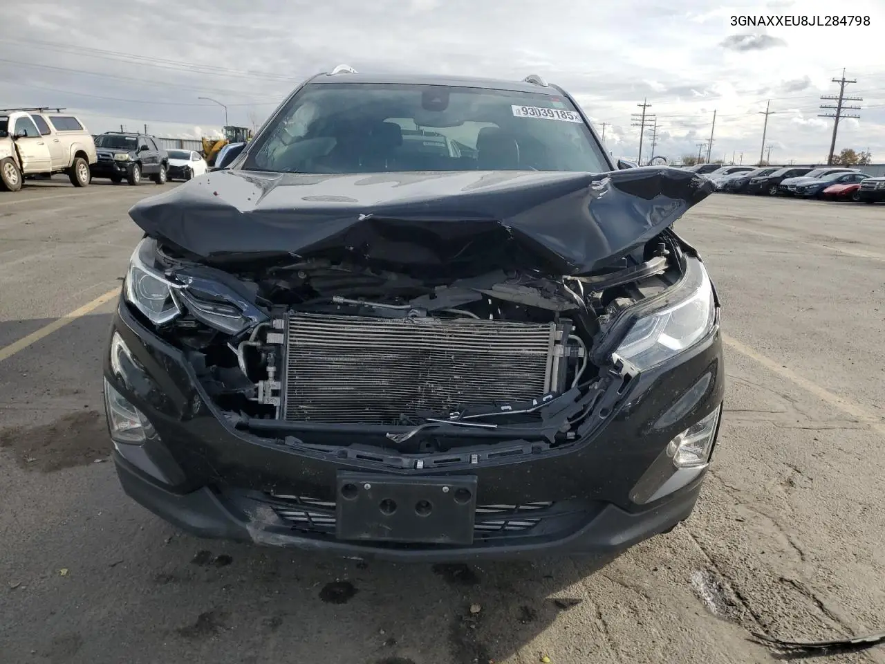 3GNAXXEU8JL284798 2018 Chevrolet Equinox Premier