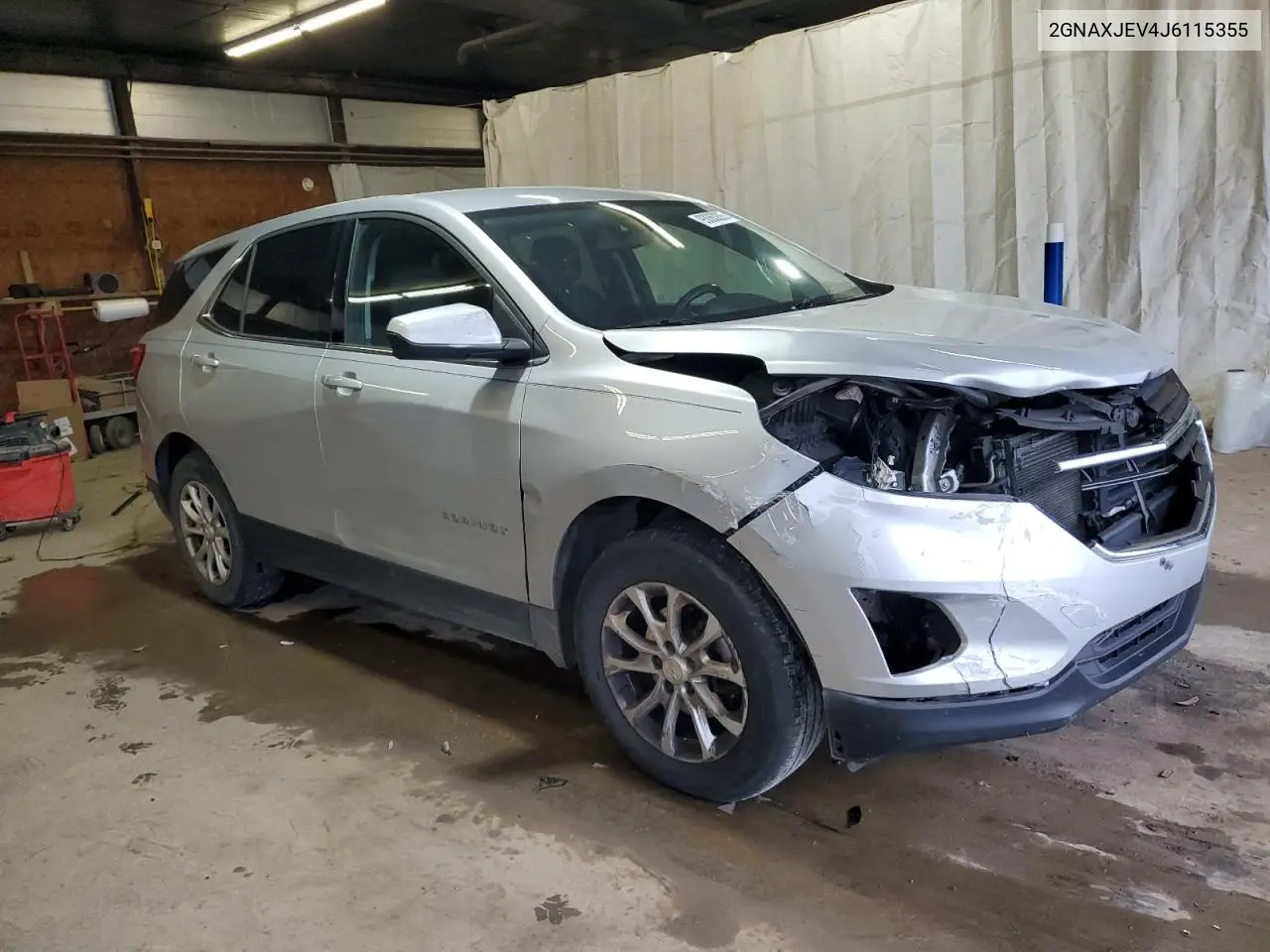 2GNAXJEV4J6115355 2018 Chevrolet Equinox Lt
