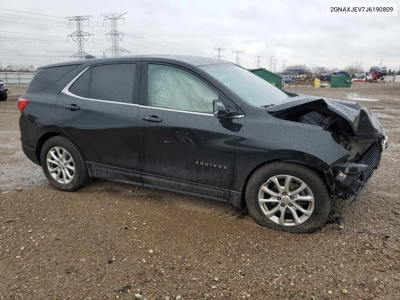 2GNAXJEV7J6190809 2018 Chevrolet Equinox Lt