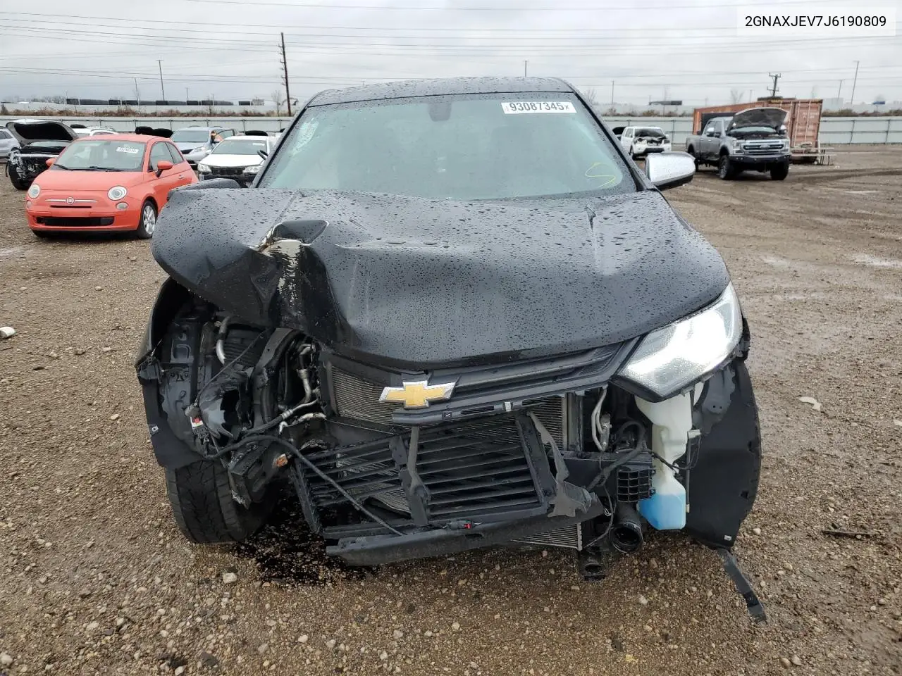 2GNAXJEV7J6190809 2018 Chevrolet Equinox Lt