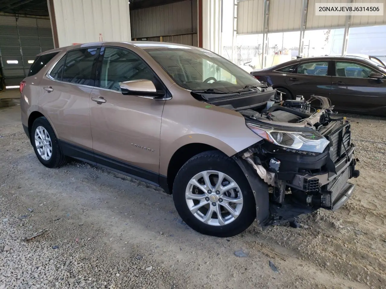 2GNAXJEV8J6314506 2018 Chevrolet Equinox Lt