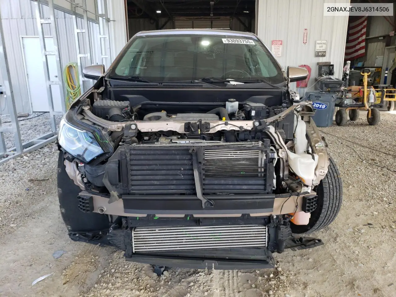 2GNAXJEV8J6314506 2018 Chevrolet Equinox Lt