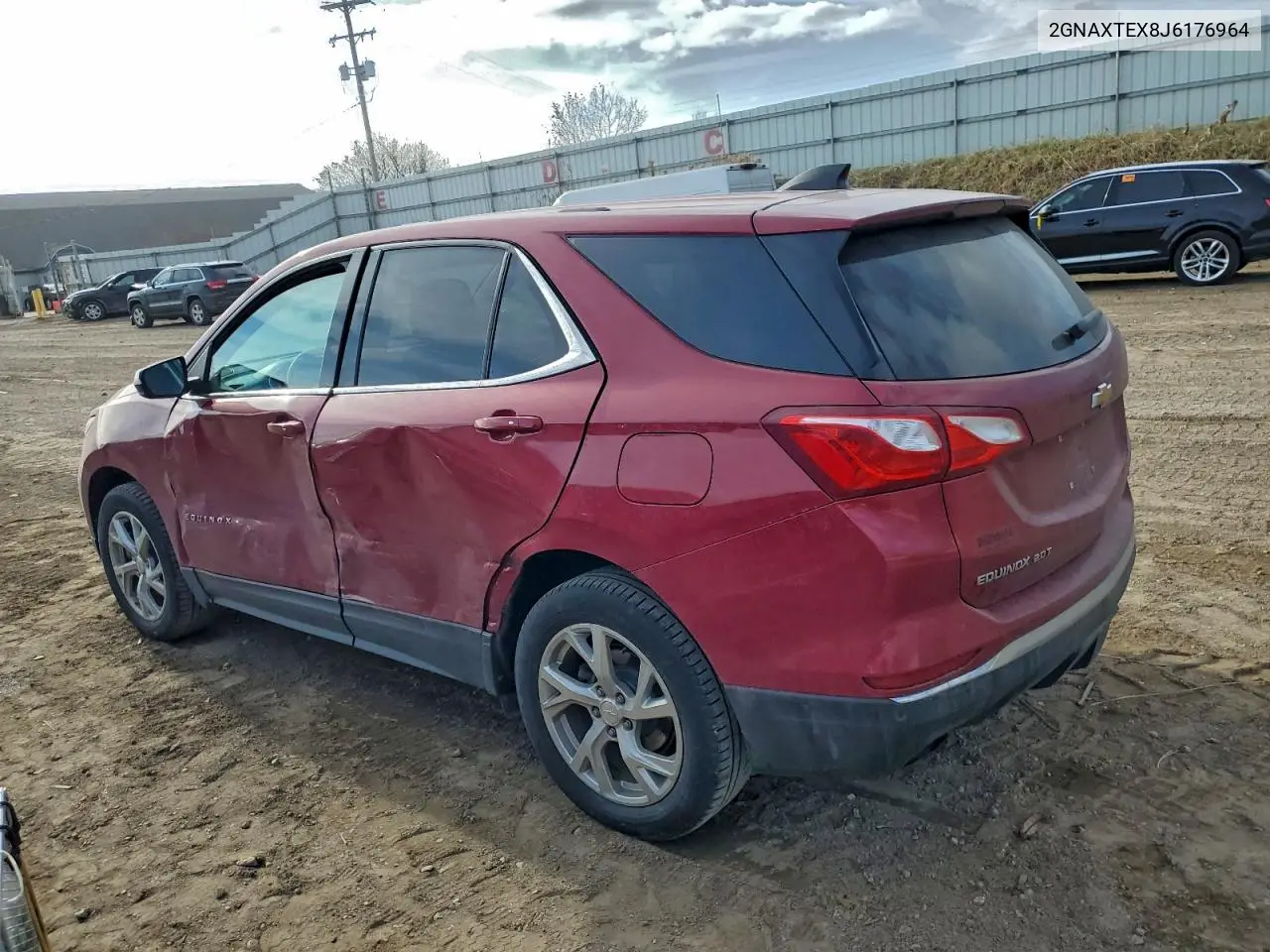 2GNAXTEX8J6176964 2018 Chevrolet Equinox Lt