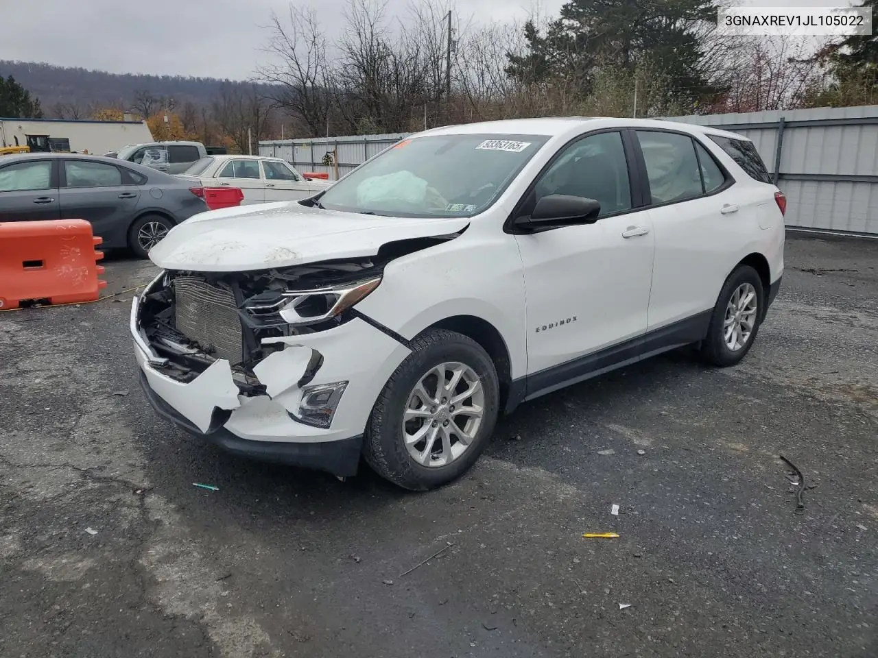 3GNAXREV1JL105022 2018 Chevrolet Equinox Ls