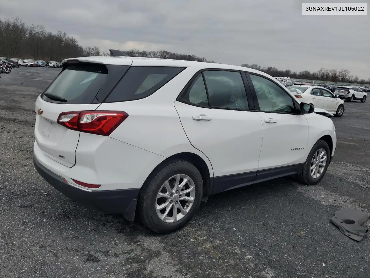 3GNAXREV1JL105022 2018 Chevrolet Equinox Ls