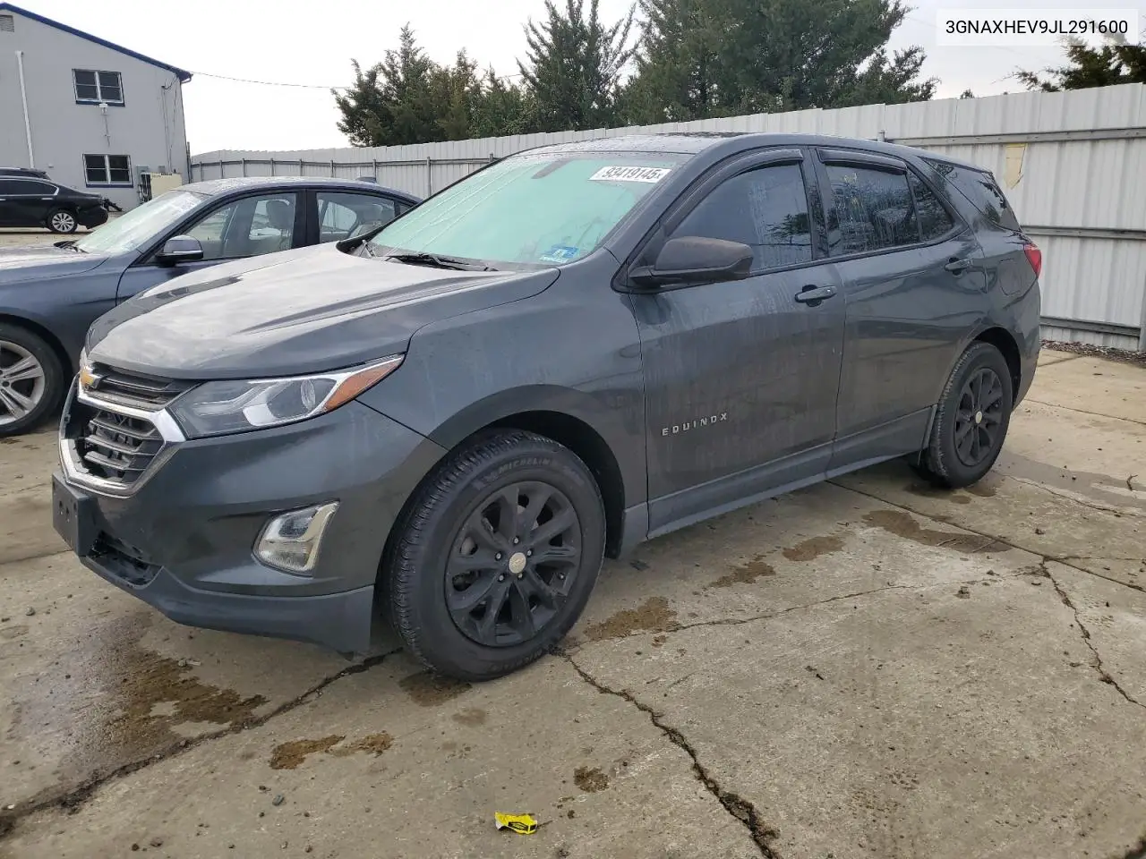 3GNAXHEV9JL291600 2018 Chevrolet Equinox Ls