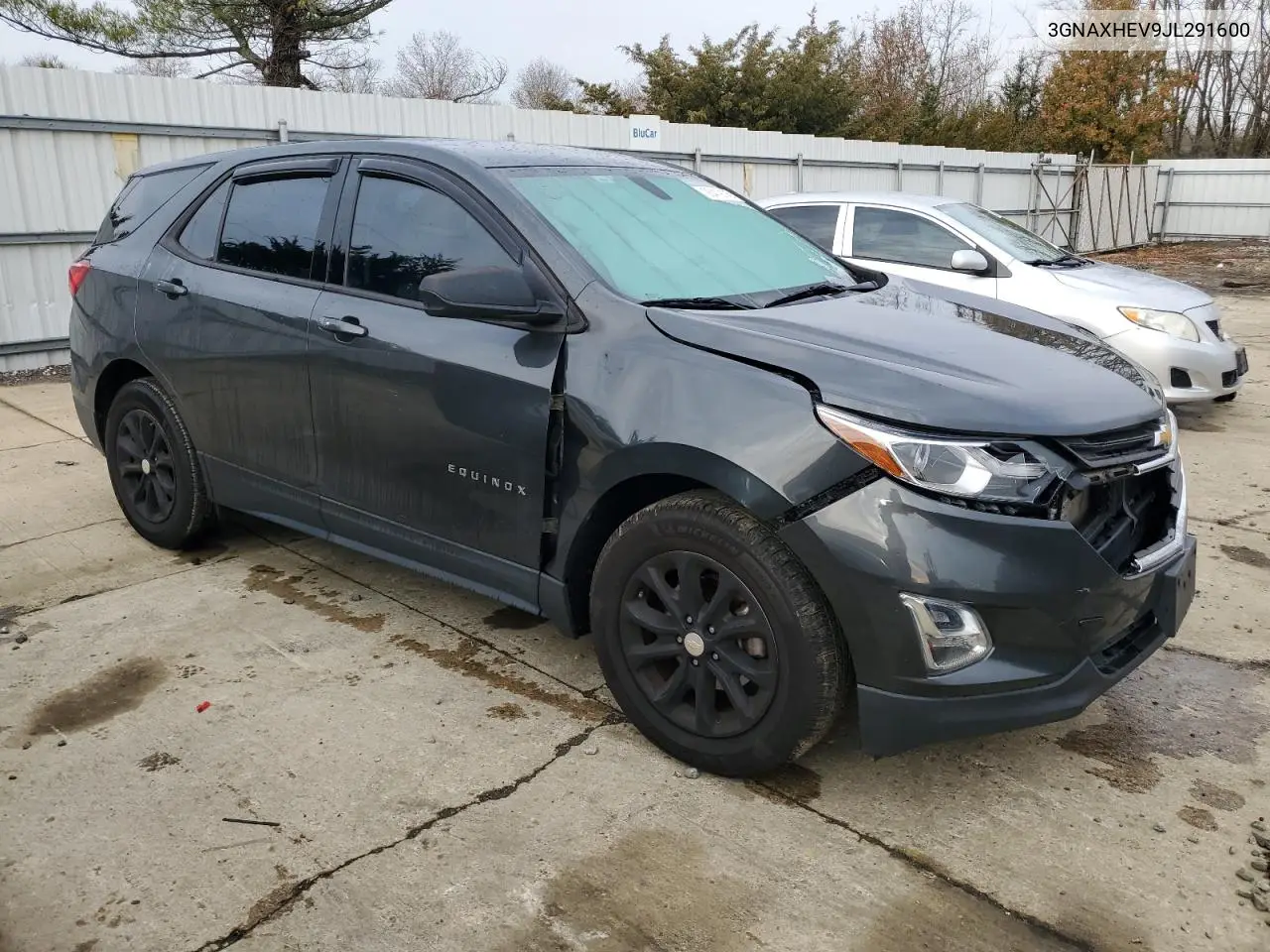 3GNAXHEV9JL291600 2018 Chevrolet Equinox Ls