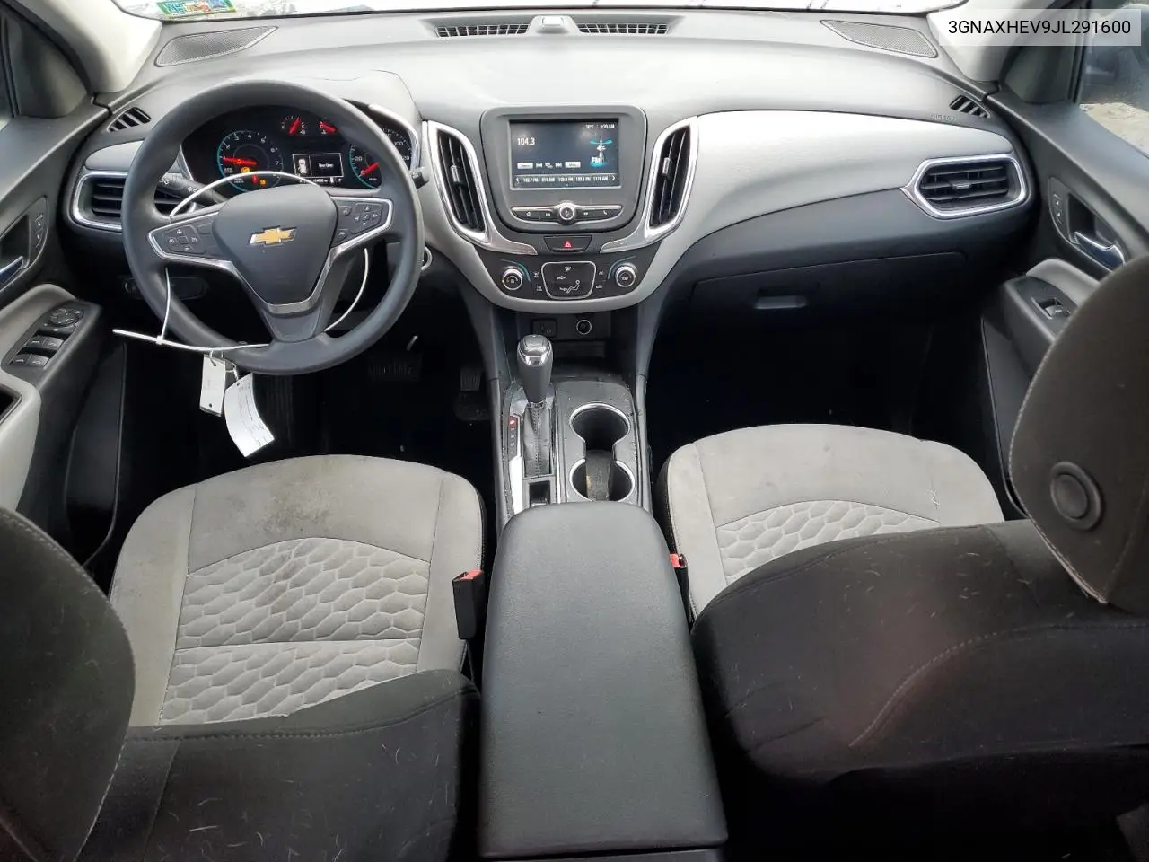 3GNAXHEV9JL291600 2018 Chevrolet Equinox Ls