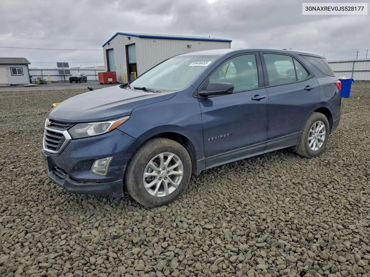 3GNAXREV0JS528177 2018 Chevrolet Equinox Ls