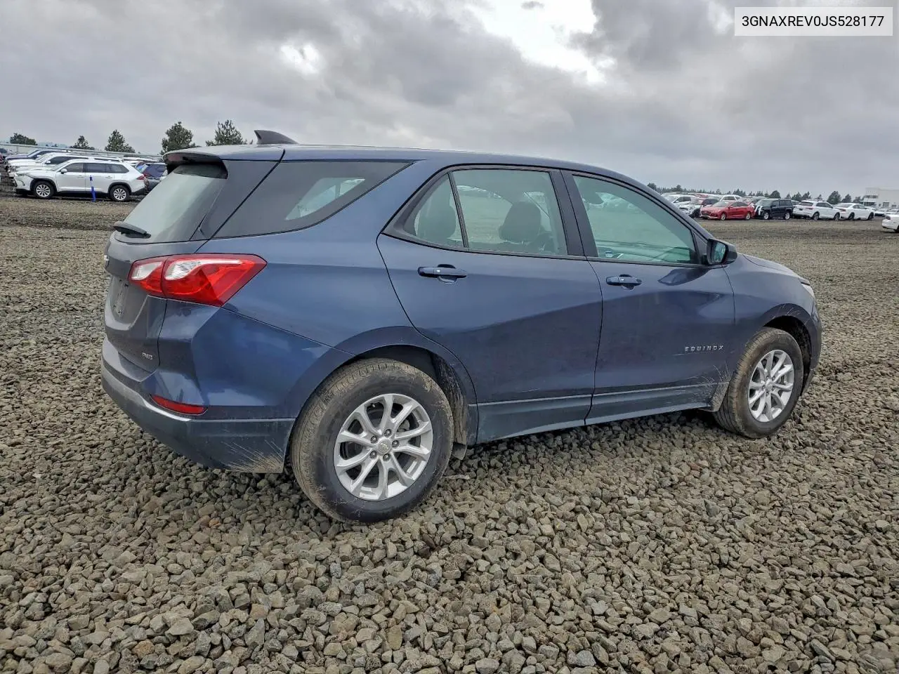 3GNAXREV0JS528177 2018 Chevrolet Equinox Ls