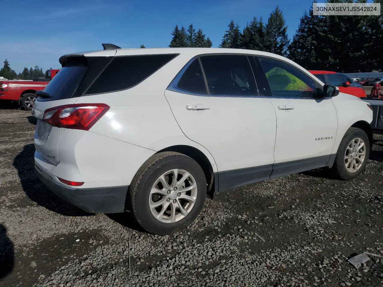 3GNAXSEV1JS542824 2018 Chevrolet Equinox Lt