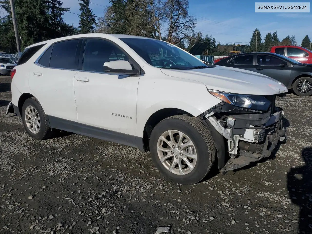 3GNAXSEV1JS542824 2018 Chevrolet Equinox Lt