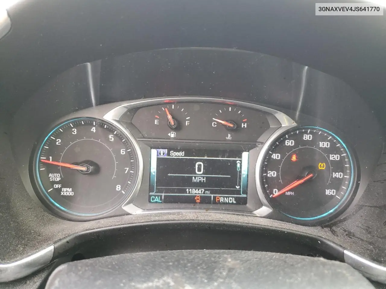 3GNAXVEV4JS641770 2018 Chevrolet Equinox Premier