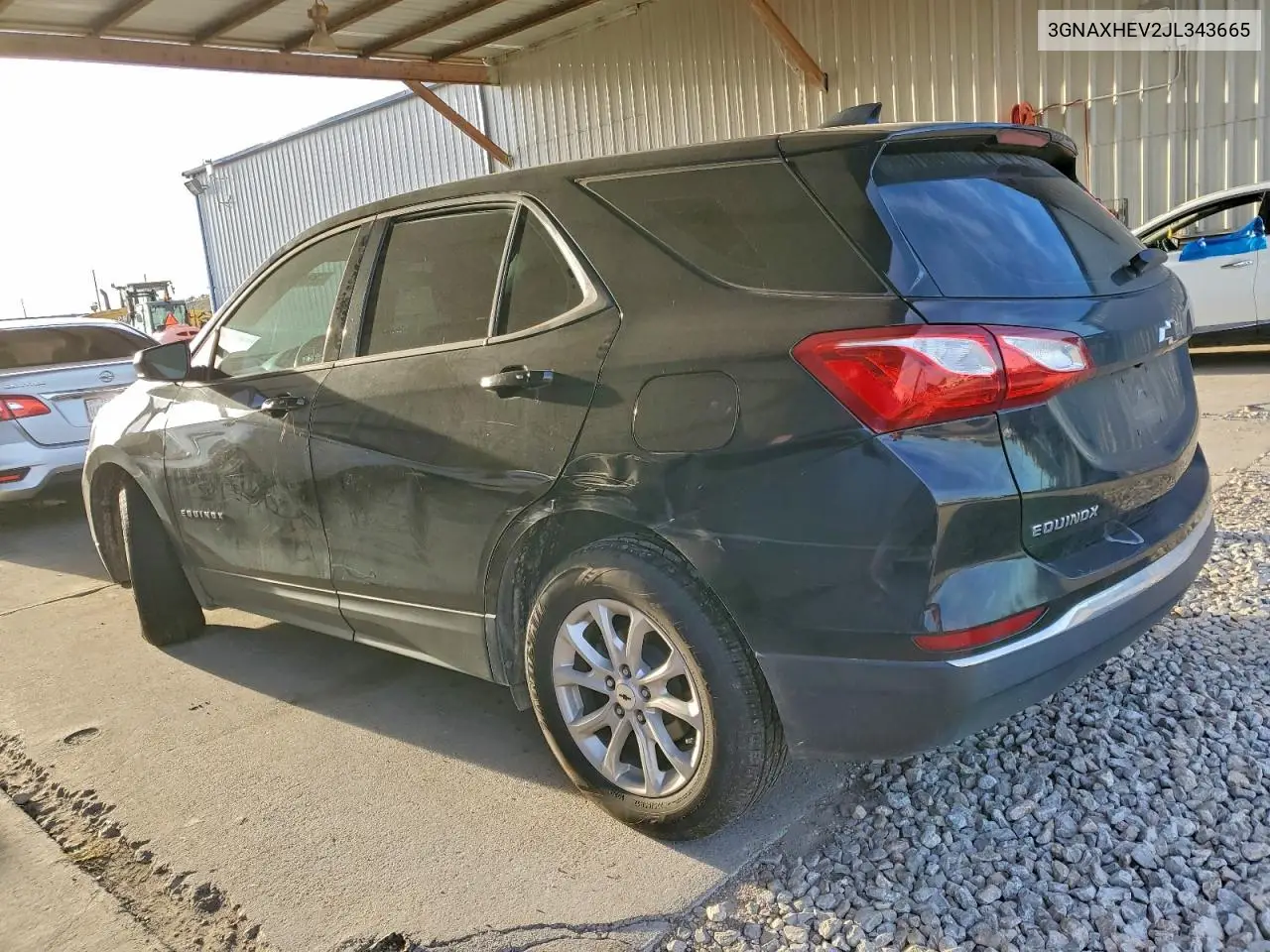 3GNAXHEV2JL343665 2018 Chevrolet Equinox Ls